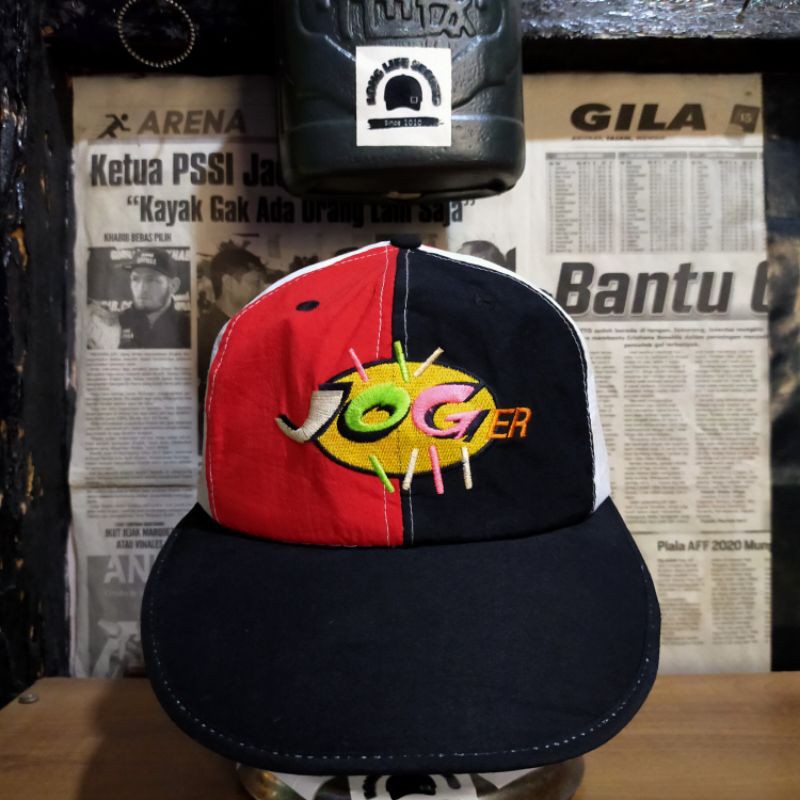 topi joger yamaha vintage second bekas preloved