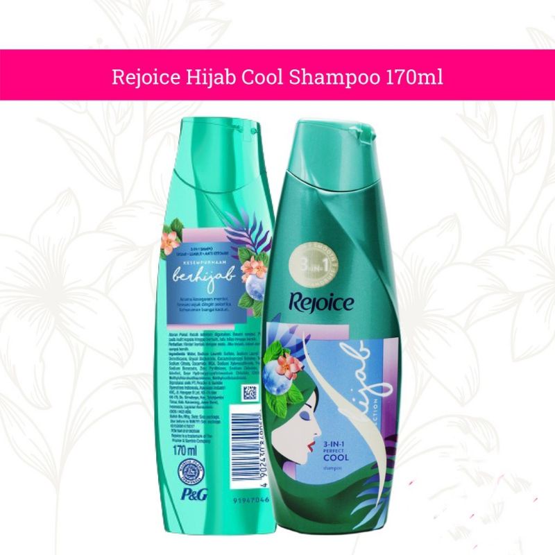 Rejoice Shampoo Hijab 3in1 Perfect Cool 170ml