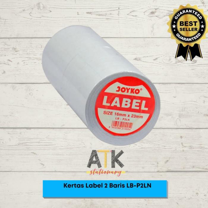 

Kertas Label Price Labeller Joyko Atau Alat Label Harga 2 Baris Atk