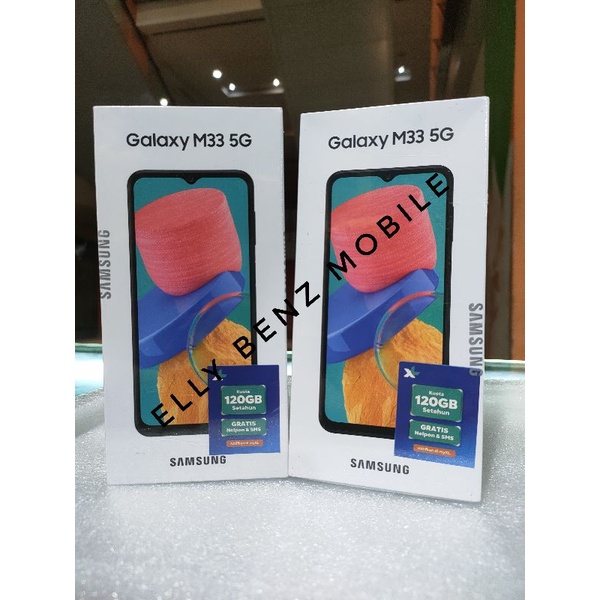 Samsung Galaxy M33 5G 8/128 GB New Garansi Resmi Samsung M33 5G