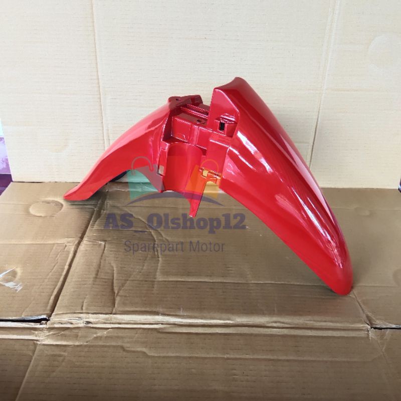 SPAKBOR DEPAN SUPRA X LAMA / SUPRA FIT LAMA MERAH