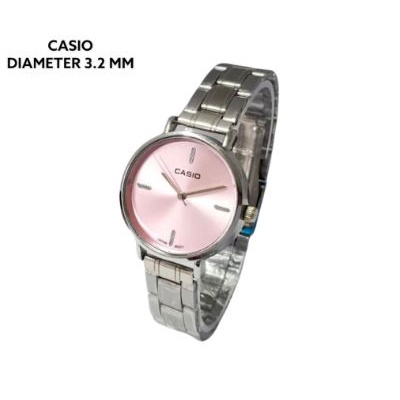 Jam Tangan CASIO RANTAI Wanita LTP V SERIES BULAT