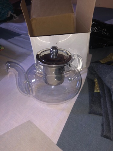 Teko Teh Infuser 400ml Dan 600ml / Tea Pot Stainless / Kungfu Teapot Chinese Tea / Teko Teh Kaca