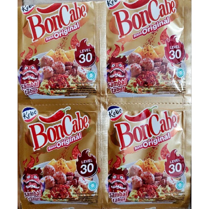 Bon Cabe Sambal Tabur ( ecer 1000 ) 4,5 gr x 12 pcs