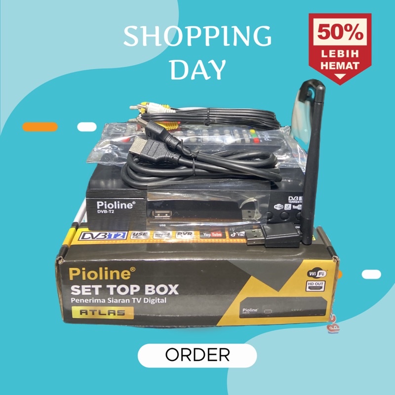 SET TOP BOX PIOLINE ATLAS FULL SET