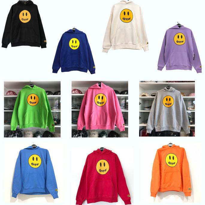 Drew House Mascot Hoodie - Black 100% Original Termurah