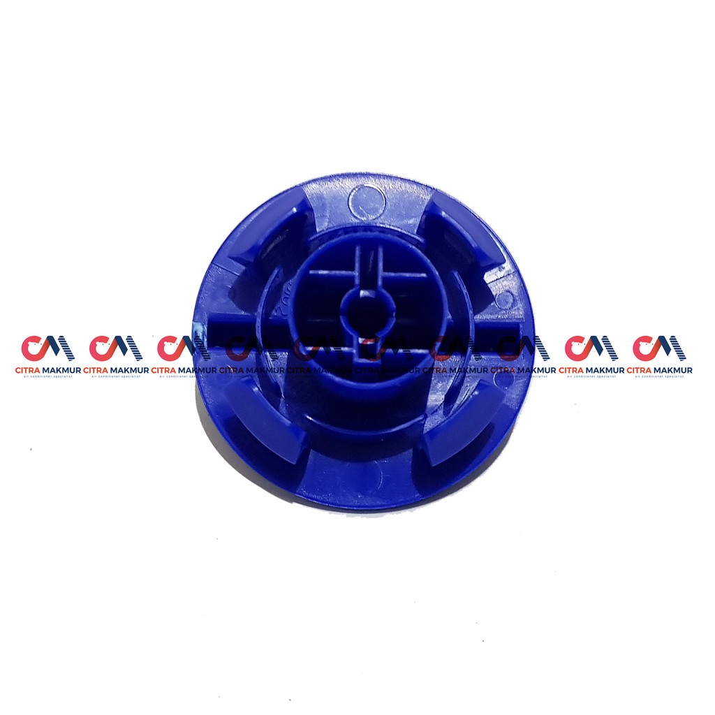 Knop Pemutar Polytron Biru Silver perak Metal kilat Original Tombol Mesin Cuci Asli