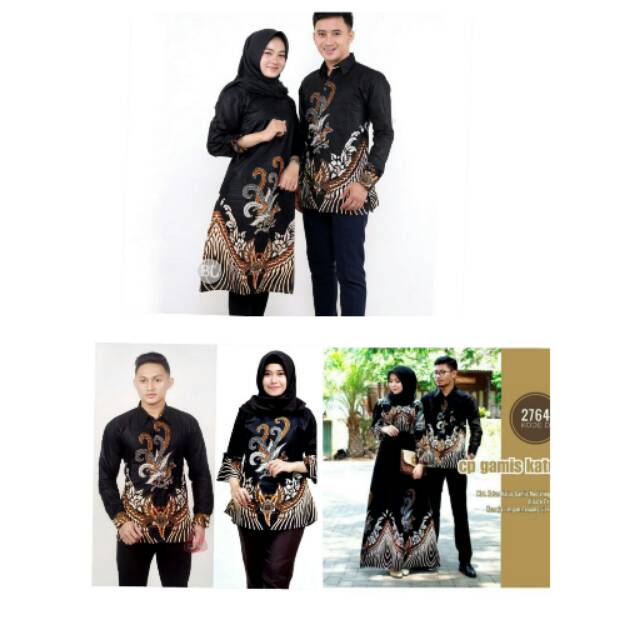 Maura Couple - Sania Ruffle Batik Couple ori Ndoro jowi DNT Garansi Termurah Shopee