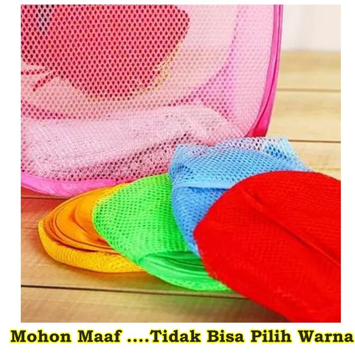 KERANJANG BAJU KOTOR LIPAT LAUNDRY BAG LAUNDRY BASKET