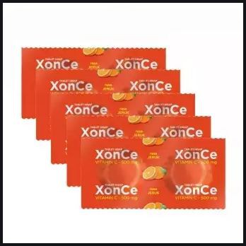 

Xonce Vitamin C 500mg 2 tablet x 5 strip