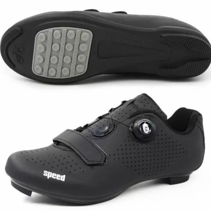 Speed sepatu non cleat sepeda lipat roadbike mtb sepatu non cleat plat