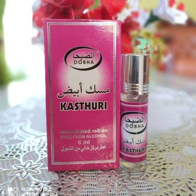 KASTHURI Parfum DOBHA Kemasan 6ml Minyak Wangi Roll On Non Alkohol