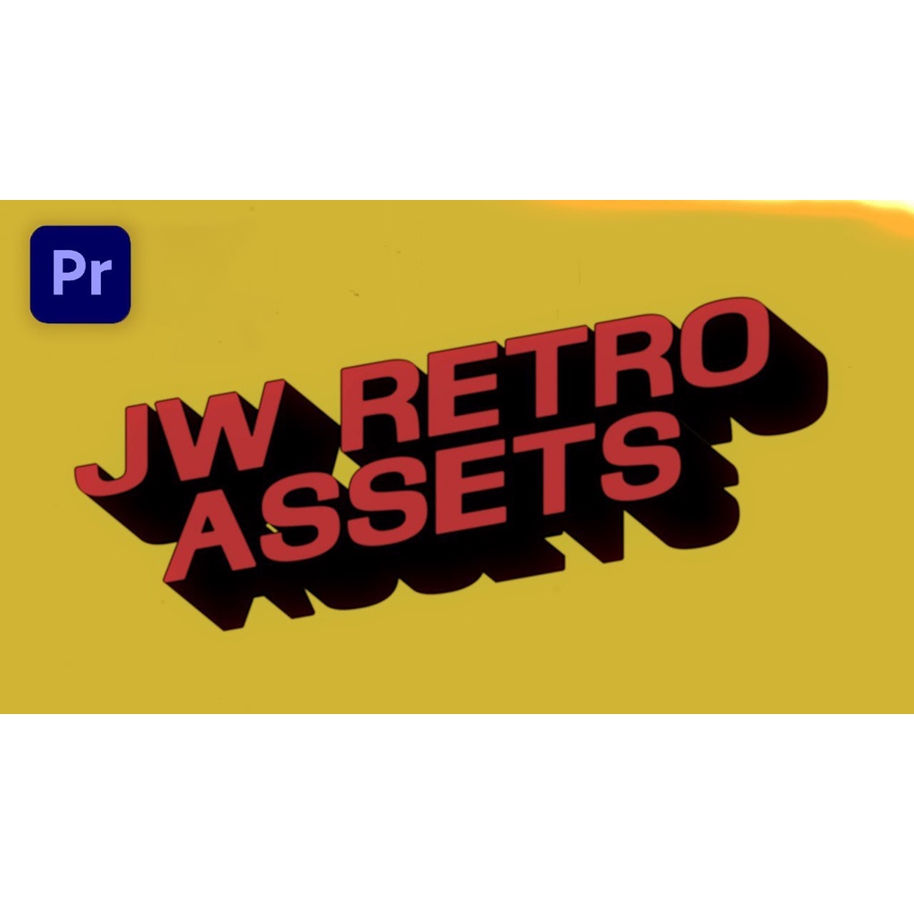 JW Retro Assets - Premiere Pro