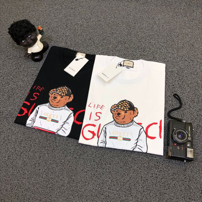 KAOS GUCCI BEAR TSHIRT
