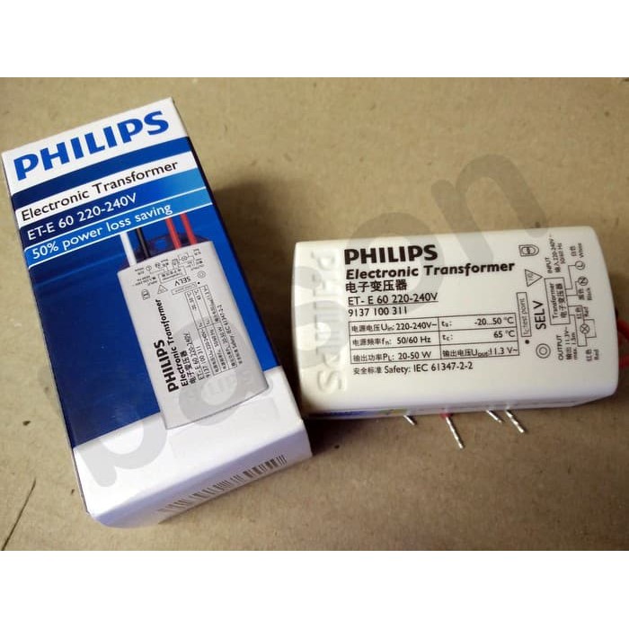 Jual Philips Electronic Ballast Et-E 60 (Ballast Lampu Halogen) Best ...