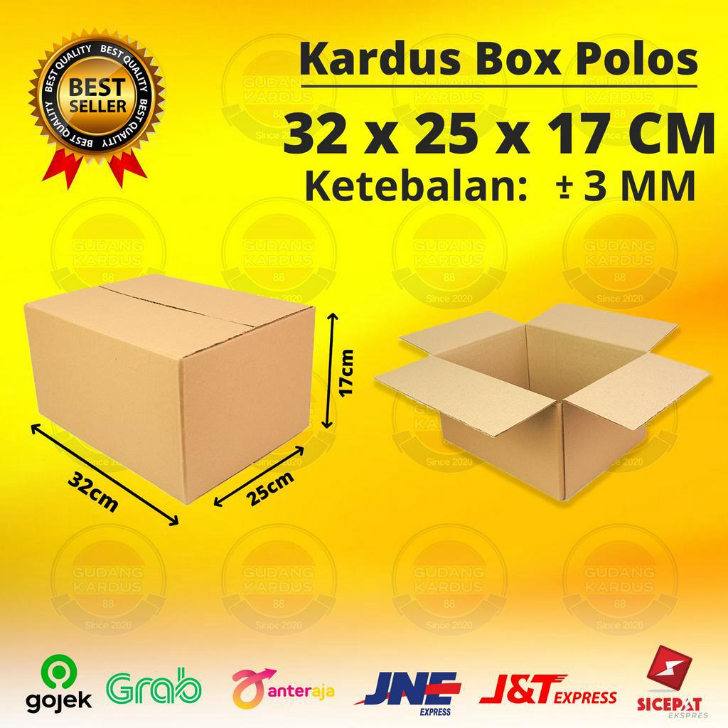 

Kardus Karton Box 32x25x17 CM Dus Packing Packaging Polos