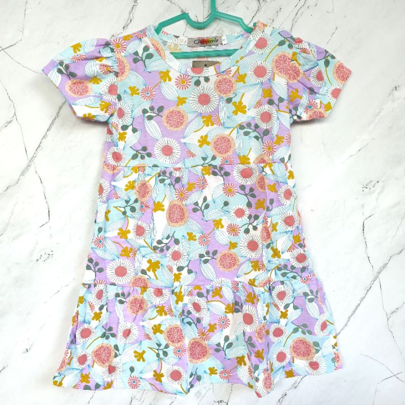 Dress Kaos Cotton Chameelo Anak Perempuan