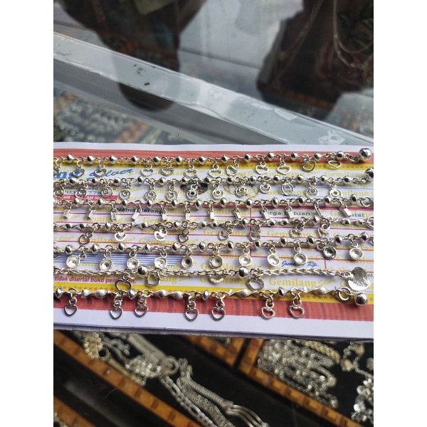 perhiasan perak murni