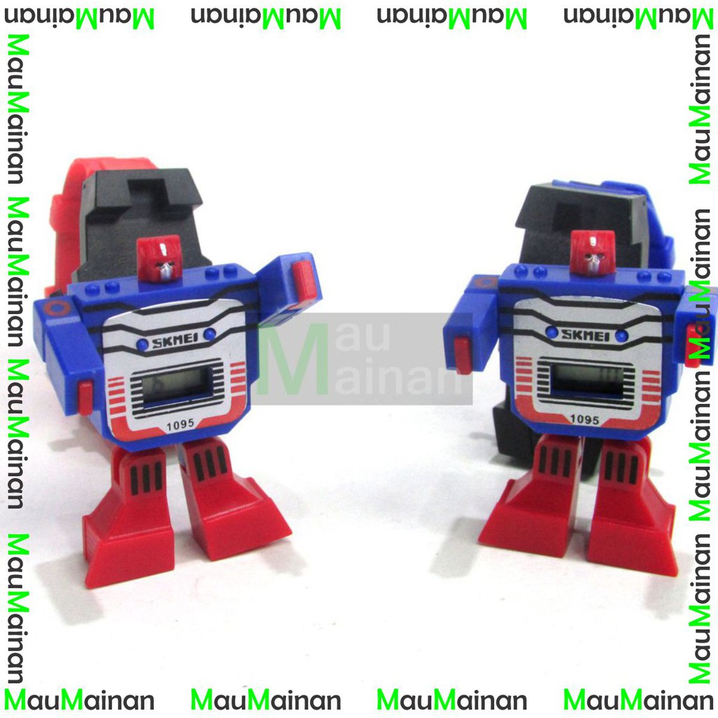 Jam Tangan Robot Transformer | Jam Berubah Jadi Robot | Jam Tangan Skmei