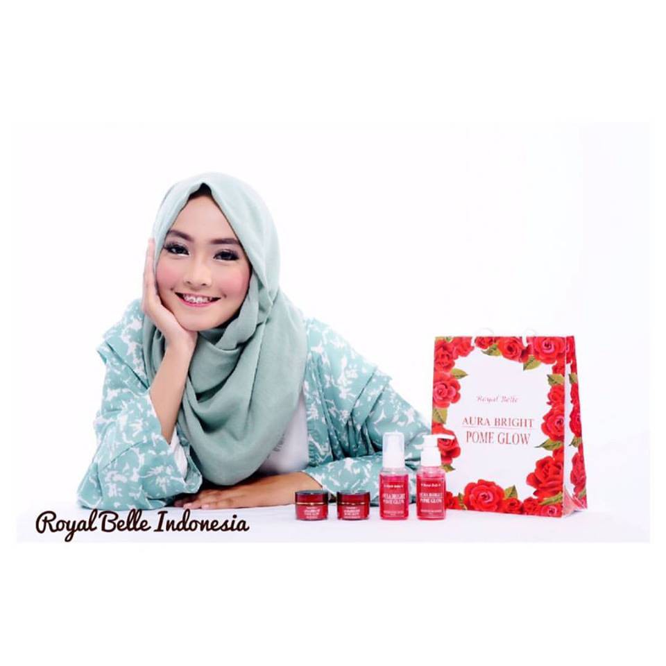 AURA BRIGHT POME GLOW PAKET LENGKAP