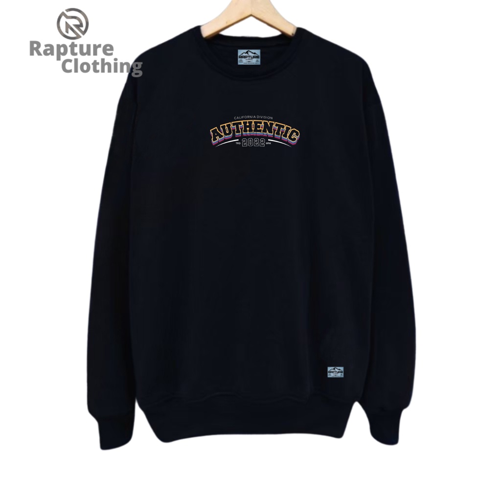 Sweater Crewneck California Division Black CREWNECK BLACK ROSE 41130/CREWNEK ORIGINAL