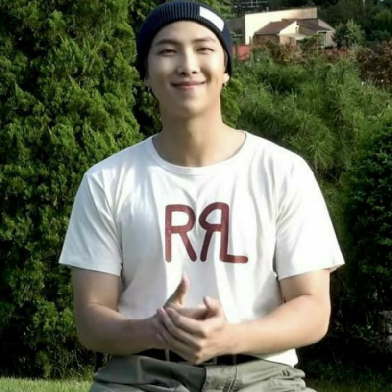 tshirt Kaos BTS Kim Namjoon RM Sablon RR