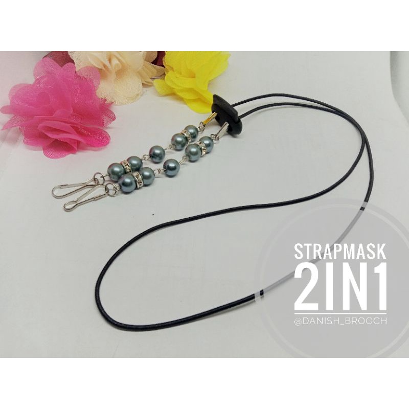 strap masker 2in1 kalung hijab kalung masker 2in1