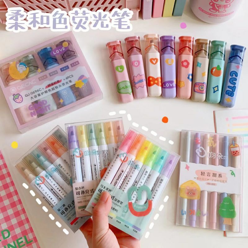 

SET SPIDOL HIGHLIGHT MARKER SPIDOL 4 WARNA HIGHLIGHTER SPIDOL DECO JOURNAL SPIDOL HIGHLIGHT BUKU
