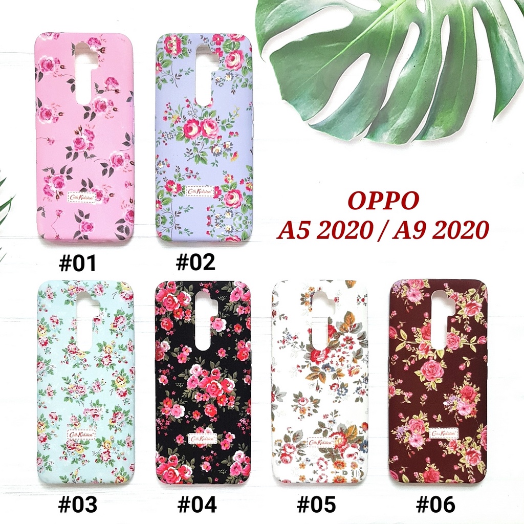 OPPO NEO 7 A33 A39 A57 A71 A83 A5S A7 A12 A11K A5 2020 A9 2020 A1K - CK FLOWER Soft Case Glow In The Dark