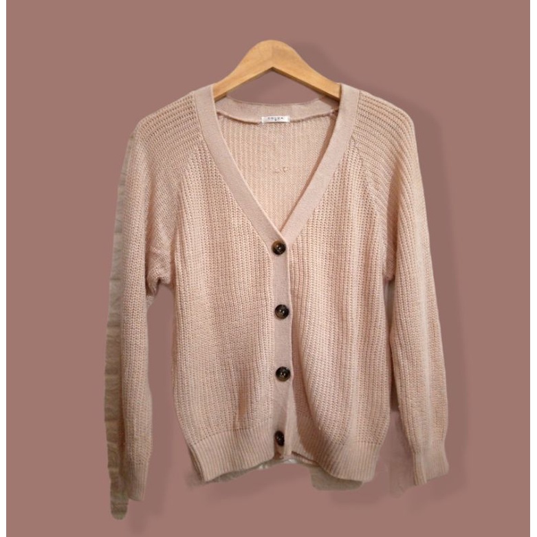 PRELOVE CARDIGAN RAJUT COLZA SZ M