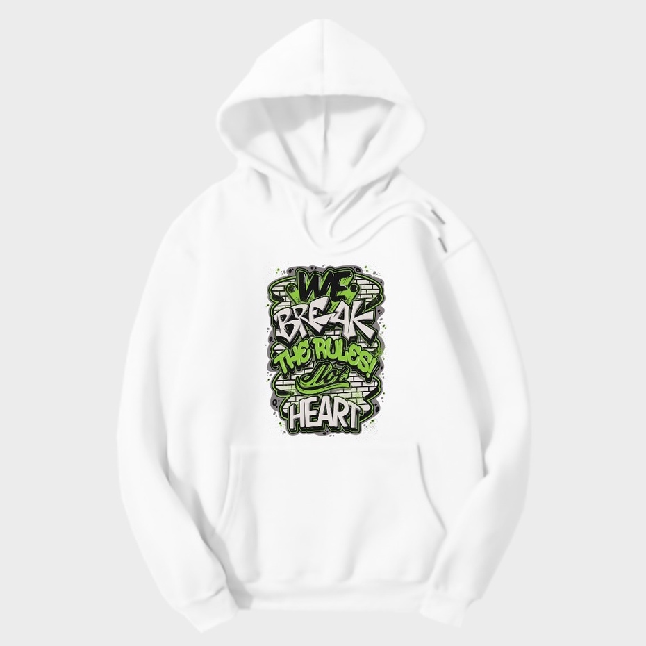 MVP - Break The Rules Hoodie - Hoodie Pria dan Wanita