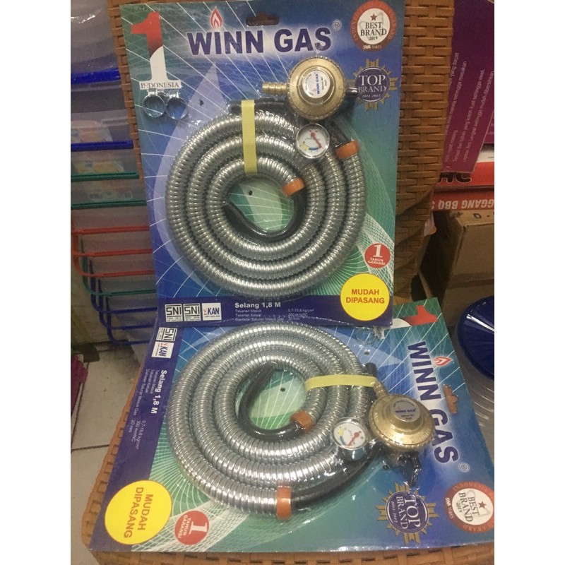 selang gas winn / selang kompor gas winn / selang gas / Selang Gas tekva winn