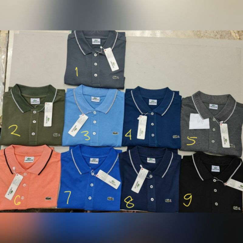 Lacoste Kaos Kerah Pria