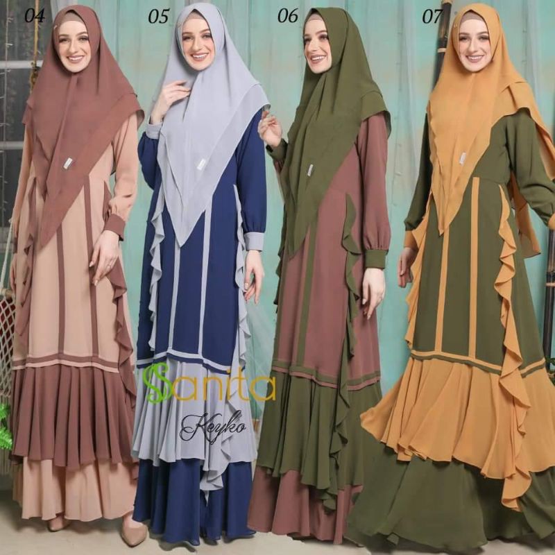gamis sanita keyko