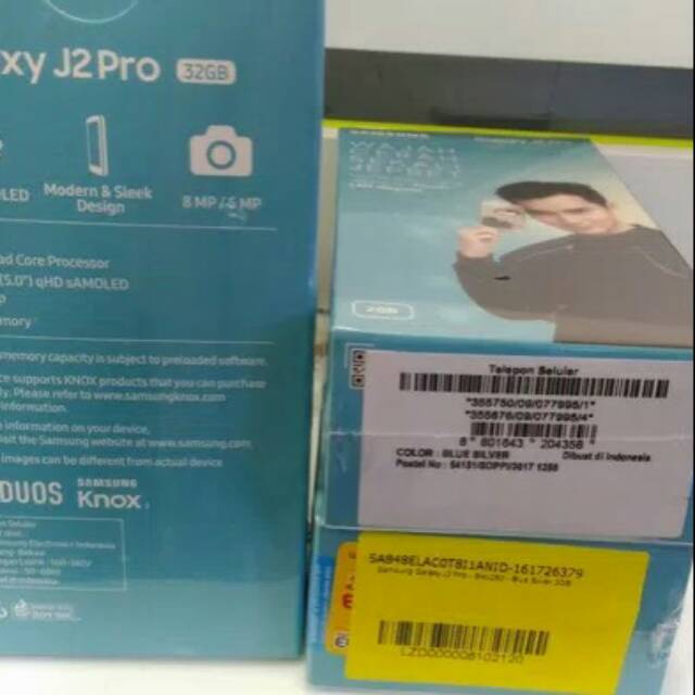 SAMAUNG J2 PRO RAM 2GB INTERNAL 32GB GARANSI RESMI