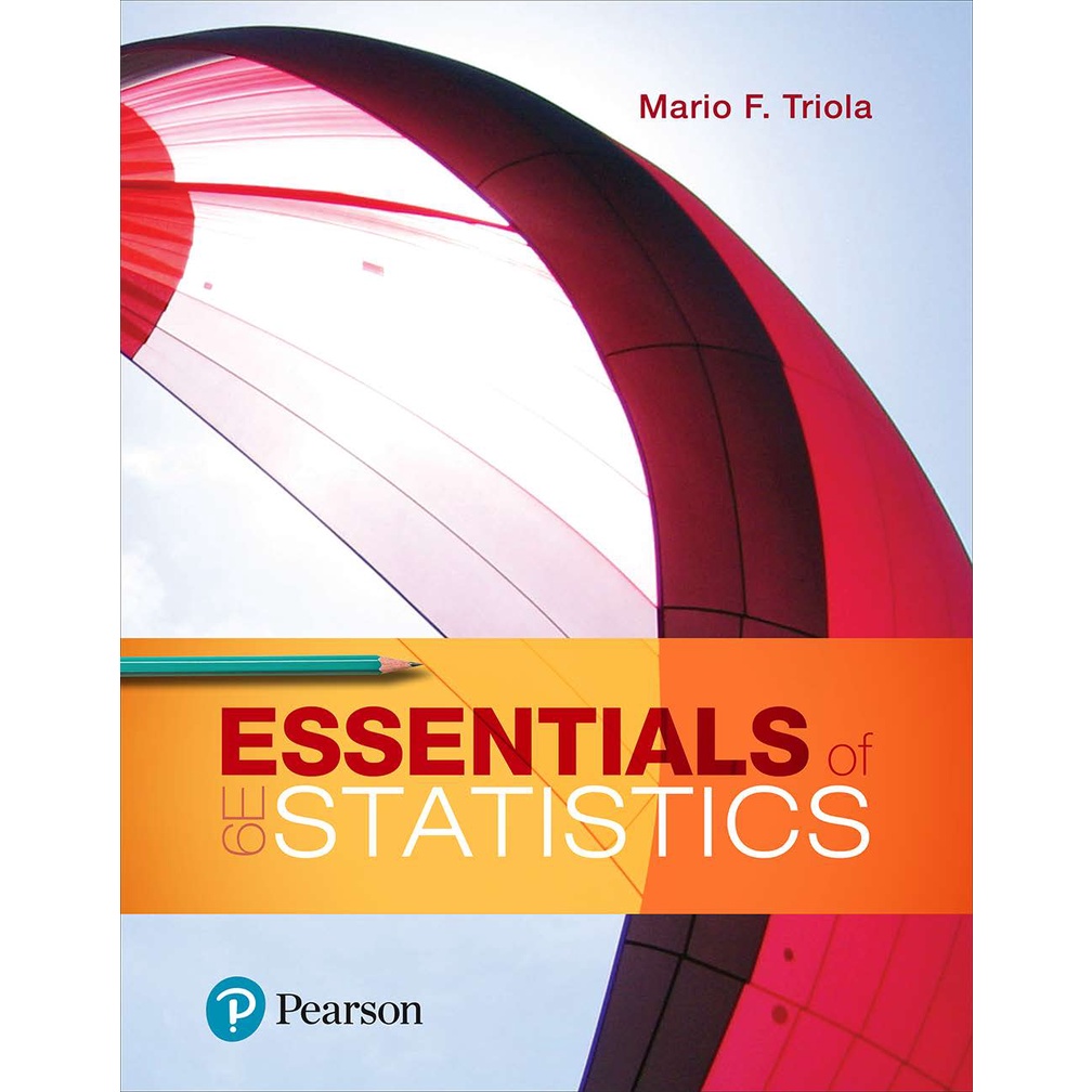 

Triola Edisi 6 Bahasa Inggris (Essential of Statistics)