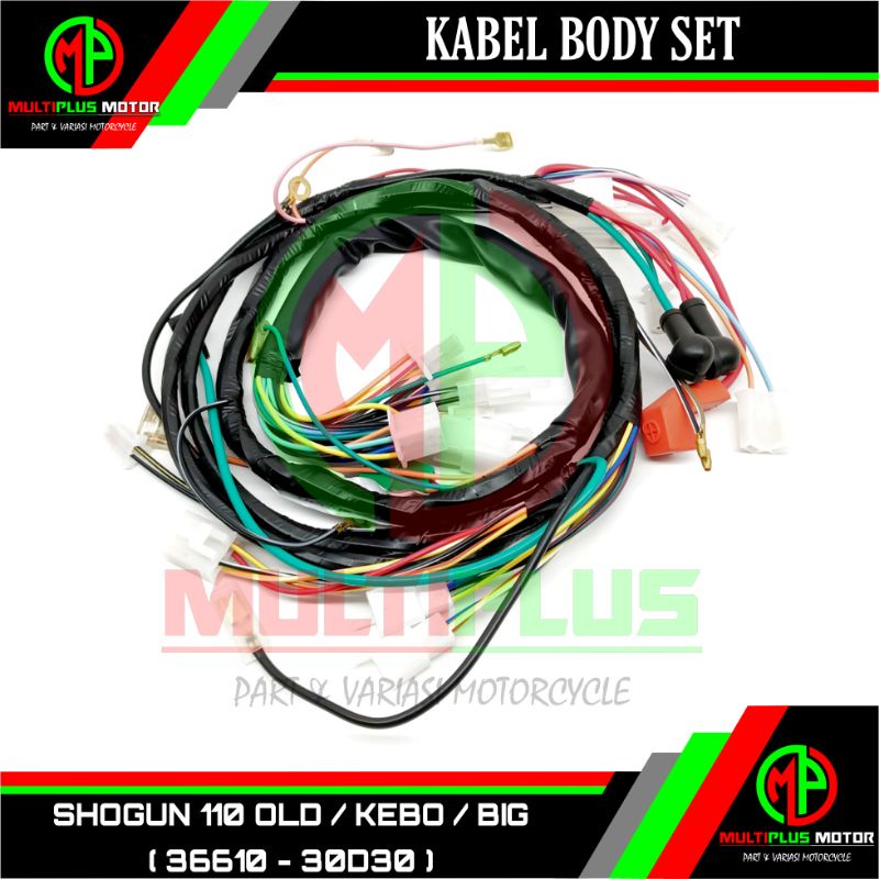 Kabel body Kabel bodi Kabel bodi motor set SHOGUN 110,SHOGUN 110 KEBO BIG,SHOGUN 110 LAMA