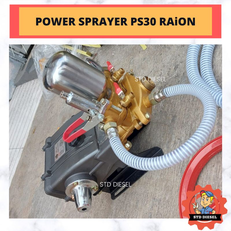 Power Sprayer Mesin Sprayer PS30 30 merk Raion Mesin Cuci Motor Mobil