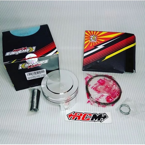 PISTON SEHER SEKER KIT SET JUPITER MX VIXION 60MM 60 MM PEN PIN 14 ORI ORIGINAL KAWAHARA ASLI