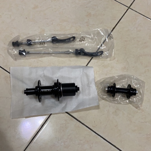 GT HUB free hub 28h (hole) v-brake black folding bike / sepeda lipat BARU  READY STOCK 