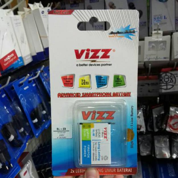 Baterai VIZZ NOKIA BL 5B / Baterai Double Power NOKIA BL 5B