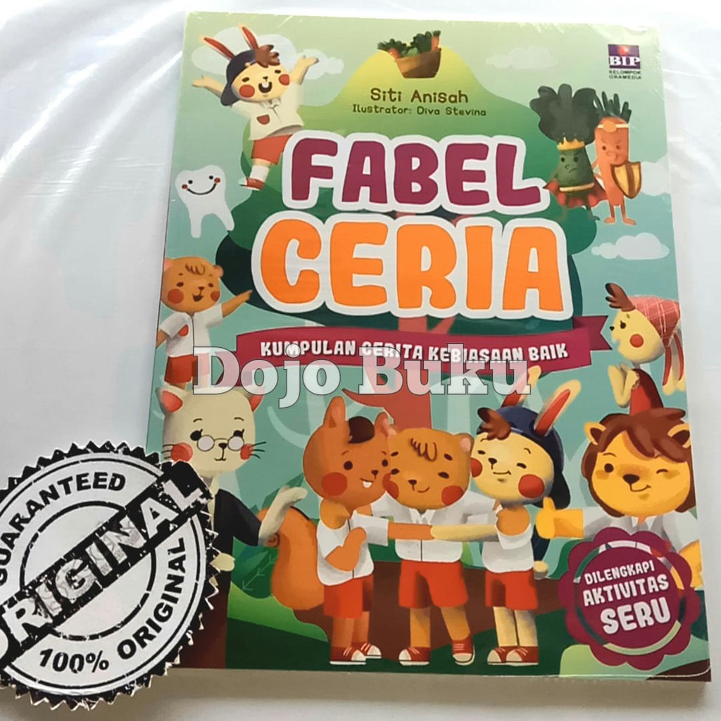 Fabel Ceria : Kumpulan Cerita Kebiasaan Baik By Diti Anisah