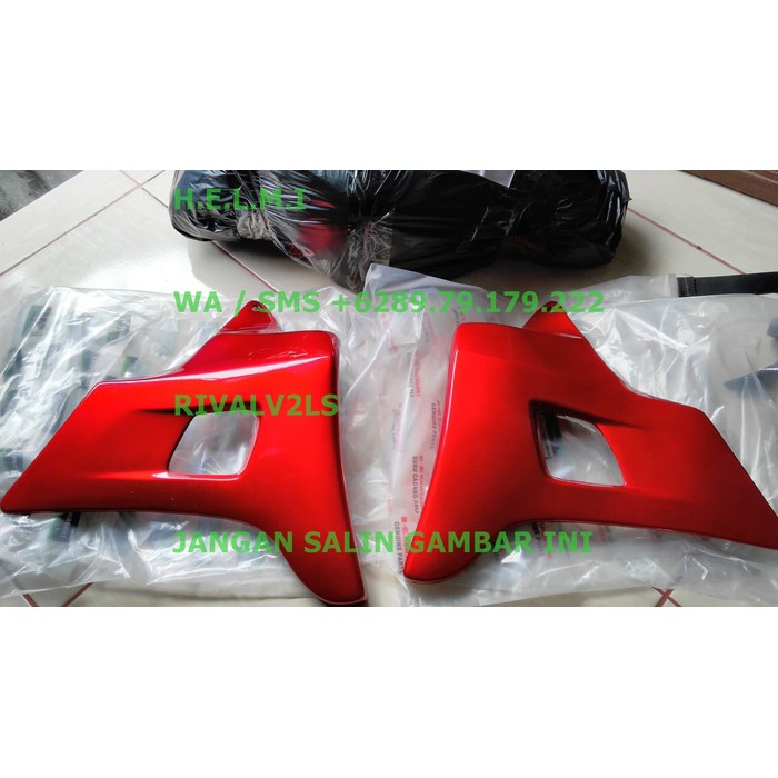 Shroud Ninja R KIS - Body Cover Radiator Ninja R Lama Merah Maroon ORI
