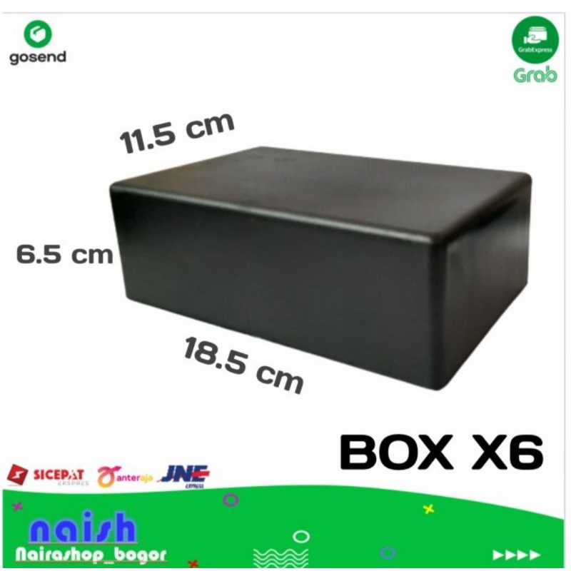 BOX X6 KOTAK HITAM MICROTIK/ROUTER WIFI TENDA ROUTER N301/ANTENA MIMO/DIY