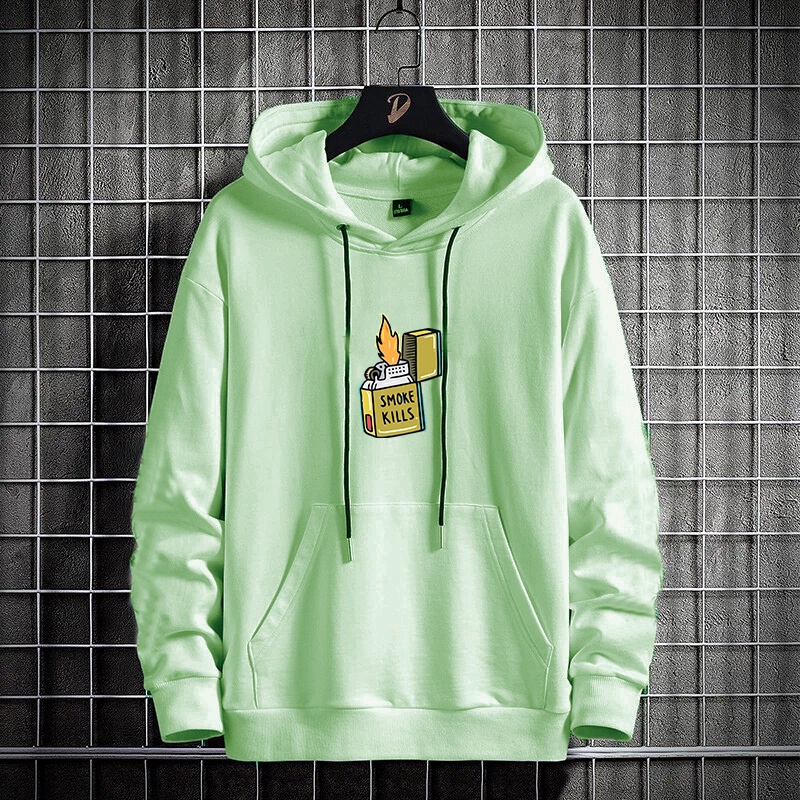 Hoodie Pria Smoke Kill Sweater Pria Flecee Terbaru