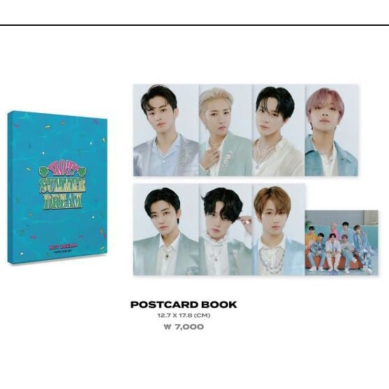[ OFFICIAL ] PO SHARING POSTCARD BEYOND LIVE NCT DREAM HOT SUMMER DREAM PC JENO JAEMIN MARK RENJUN