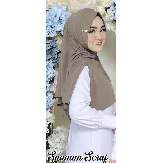 INSTANT BERGO HIJAB JERSEY SUPER PET STELLA ||ori hasbi collection