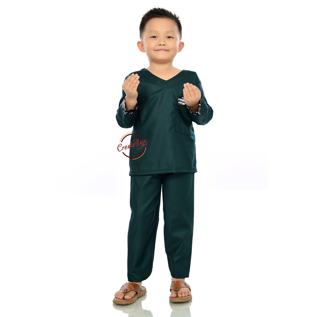 KOKOH ANAK LAKI 2-7 TAHUN BAJU MUSLIM ANAK LAKI LENGAN PANJANG BAJU KOKOH ANAK TERMURAH