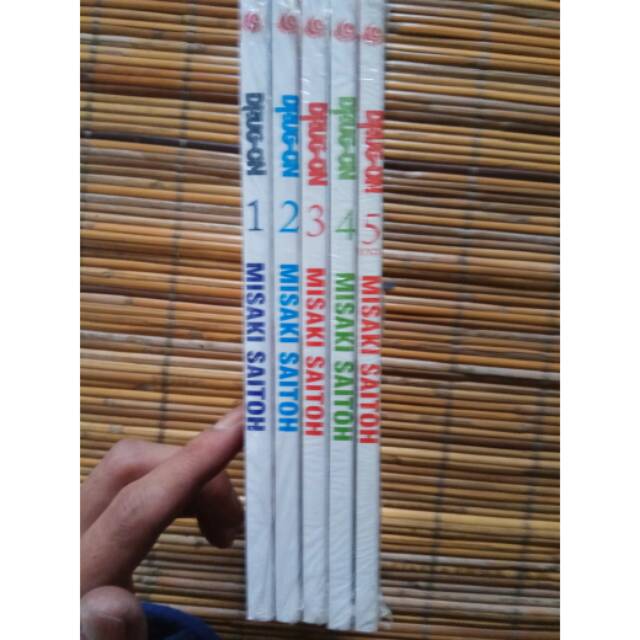 komik masaki saitoh drug-on 1-5 Tamat (All new segel) drug on fulset