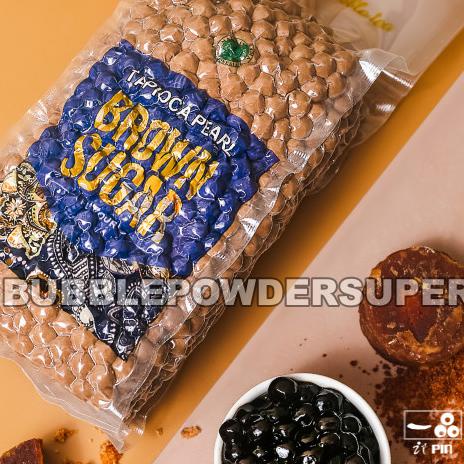 

FREE ONGKIR* 1CTN/12KG - BUBBLE TAPIOKA BROWN SUGAR / TAPIOCA PEARLS